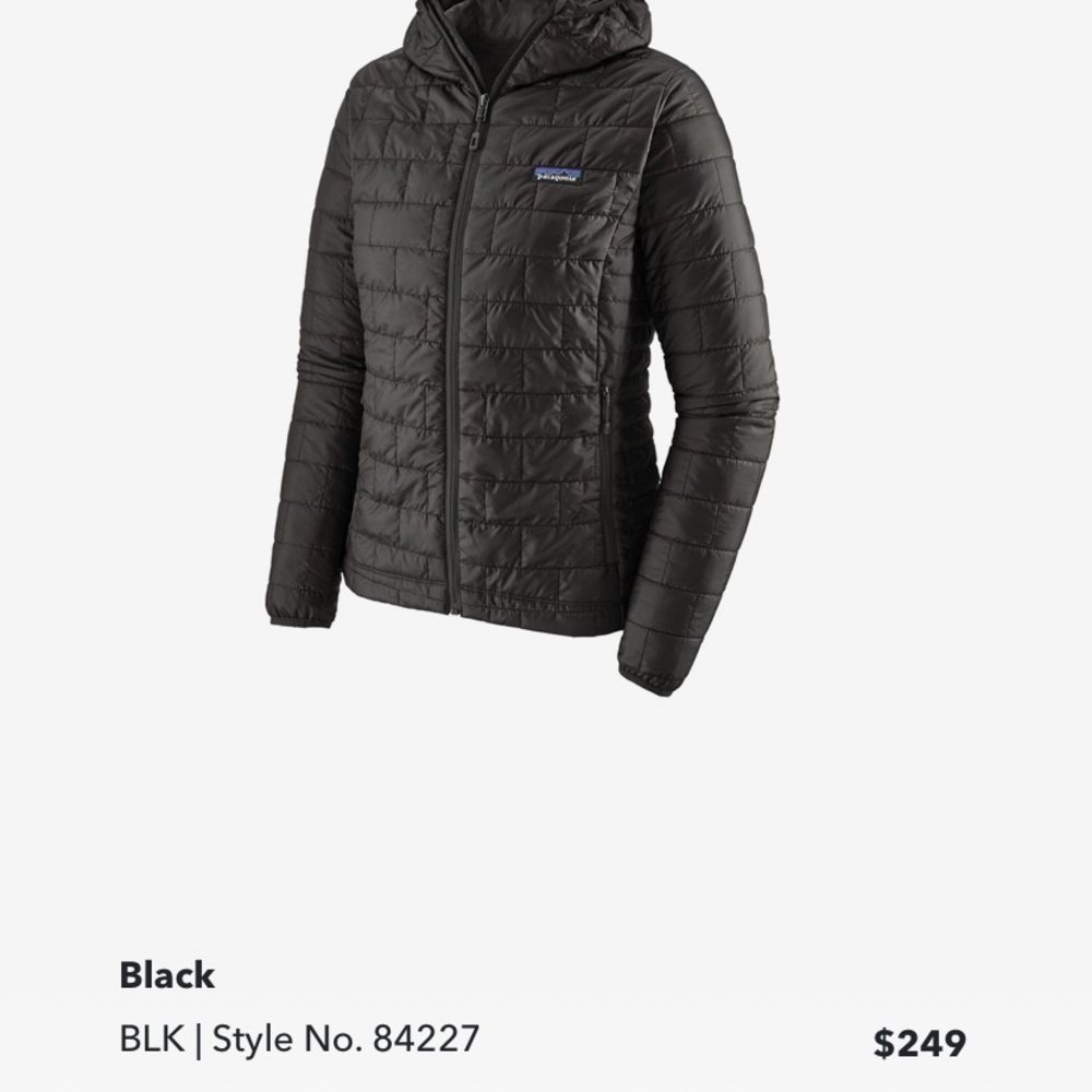 Patagonia Women’s Nanopuff Hoody - Size Small